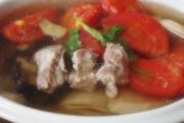 鸡腿蘑炖排骨的做法图解7