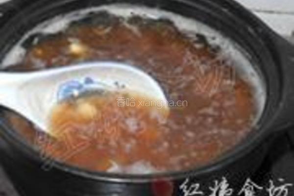 灵芝莲子百合粥的做法图解8