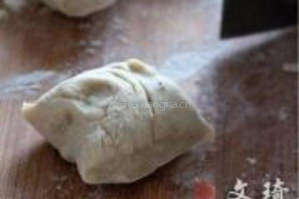 蟹肉萝卜蒸饺的做法图解8