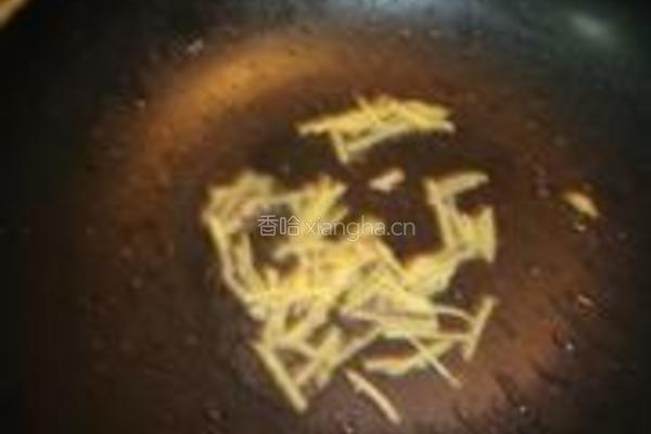 芥蓝花虾球的做法图解8