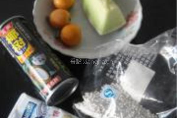 应季水果西米露的做法图解1