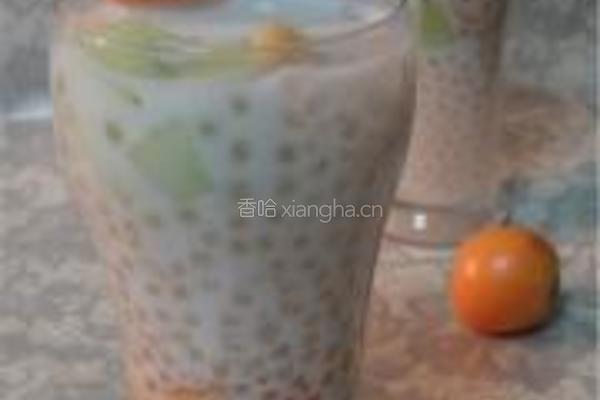 应季水果西米露的做法图解7
