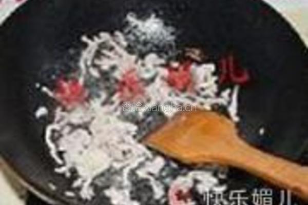 紫菜头炒肉丝的做法图解5
