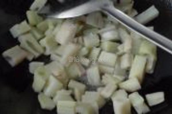 糖醋藕丁的做法图解4
