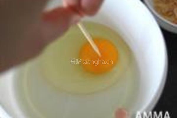 免煎虾皮蛋饼的做法图解2