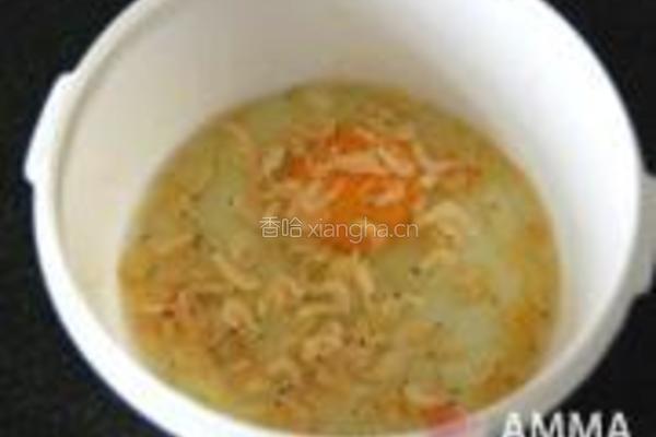 免煎虾皮蛋饼的做法图解3