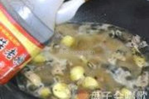 土豆花雕酒焖鸭块的做法图解8