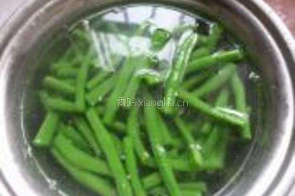腐乳汁拌豇豆的做法图解4