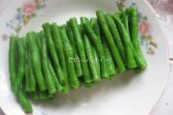 腐乳汁拌豇豆的做法图解6