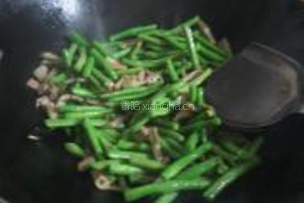 笋干豇豆的做法图解4