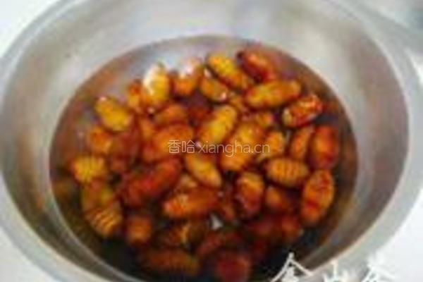 家常炒茧蛹的做法图解1