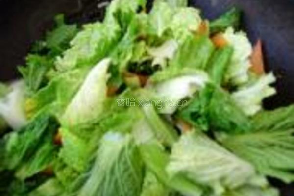 木耳烧白菜的做法图解5