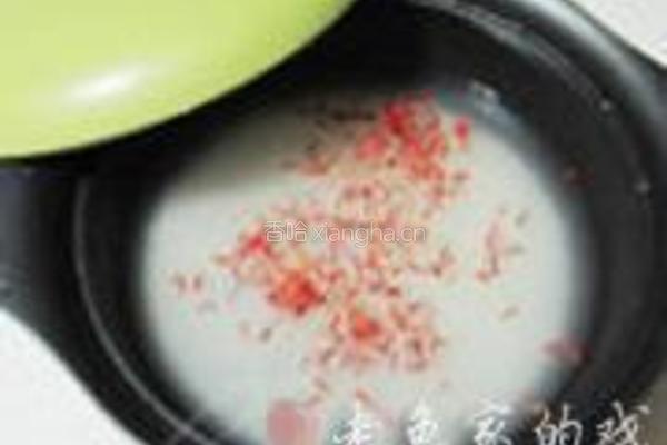 藏红花虾干饭的做法图解2