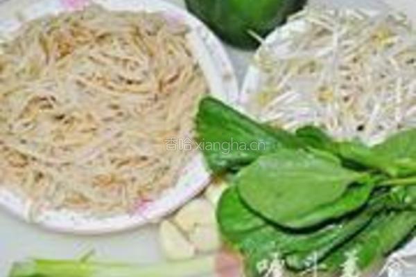 家常素炒饼的做法图解1
