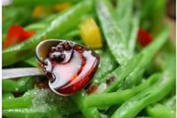 红油拌豇豆的做法图解5