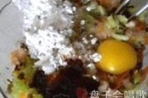 西瓜皮鸡肉饼的做法图解7