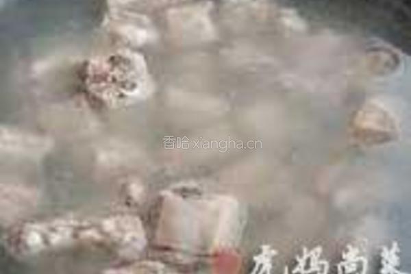 口蘑排骨的做法图解4