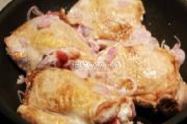 白汁火鸡肉拌意粉的做法图解10