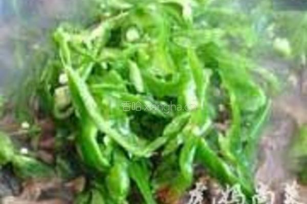 青椒牛柳的做法图解5