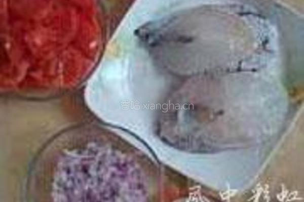番茄浇汁鳕鱼的做法图解1