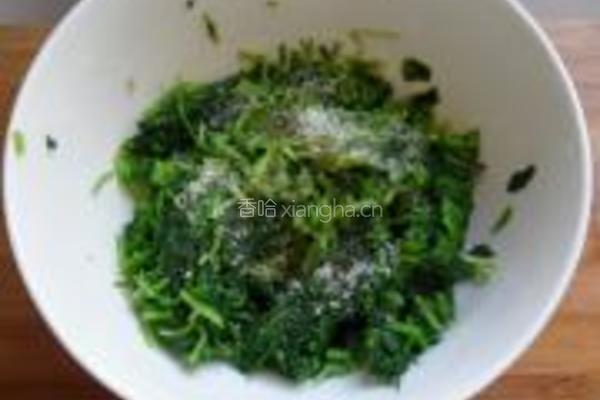 香菜拌花生的做法图解4