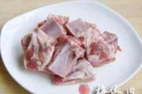 普洱蒸排骨的做法图解1