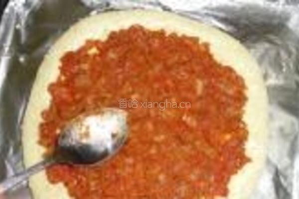 茄子生菜披萨的做法图解10