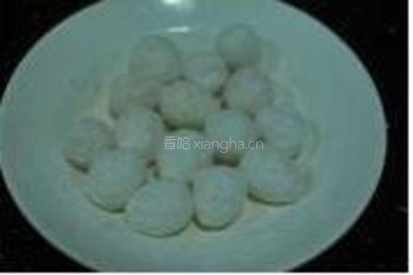 醋熘琥珀蛋的做法图解2