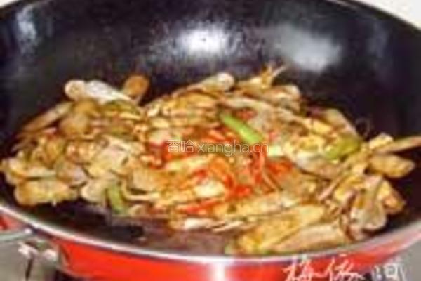 辣酱爆蛏子的做法图解6
