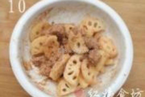 粉蒸排骨藕的做法图解10