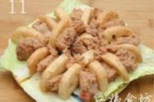 粉蒸排骨藕的做法图解11