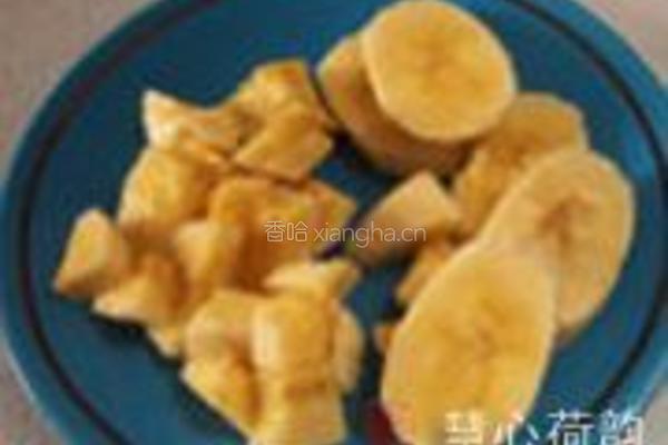 香蕉奶香麦片粥的做法图解5
