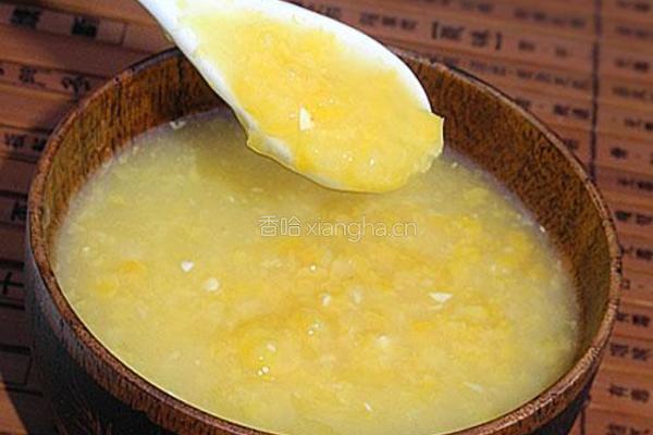 健脾鲜玉米粥