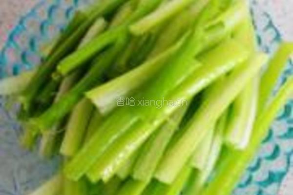 金针菇拌香干的做法图解3