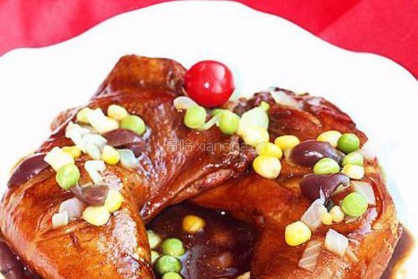 樱桃红烧鸡腿