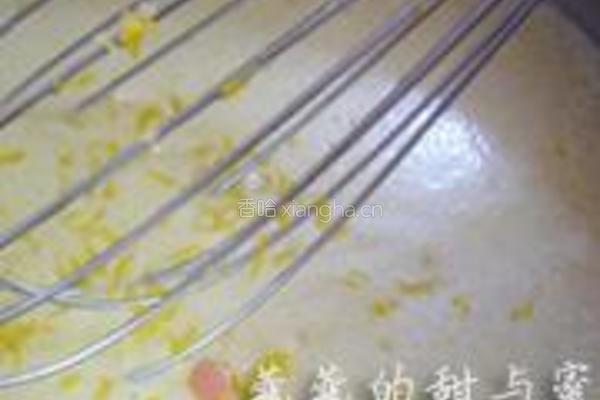 桑葚杏仁蛋糕的做法图解2