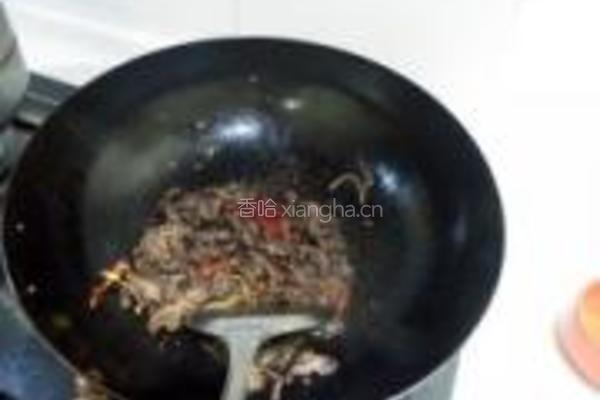 干煸牛肉丝的做法图解8