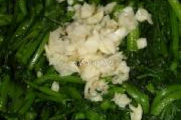 蒜蓉茼蒿的做法图解4