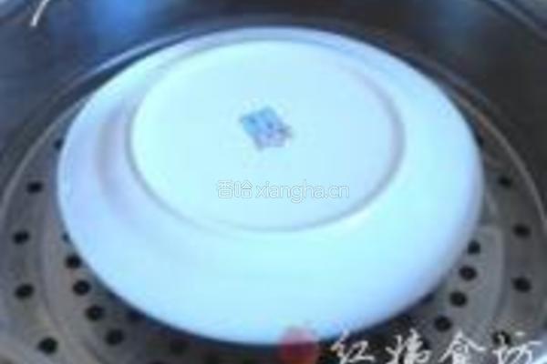 虾米双豆鸡蛋羹的做法图解7