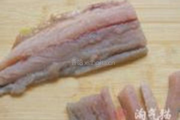 菠萝熘鱼段的做法图解2