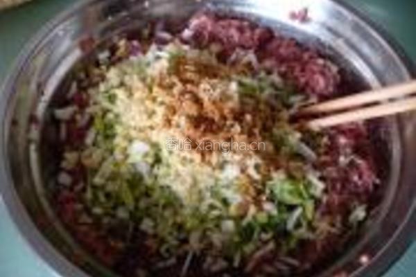 红萝卜牛肉饺的做法图解4