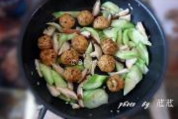 丝瓜肉丸的做法图解7