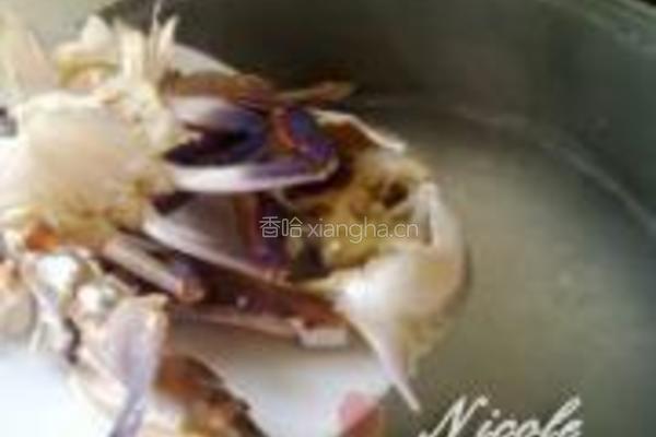 花蟹粥的做法图解3
