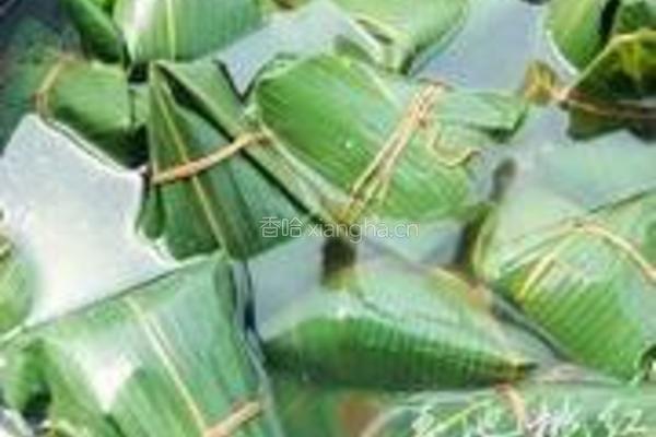 紫薯蜜枣粽的做法图解7