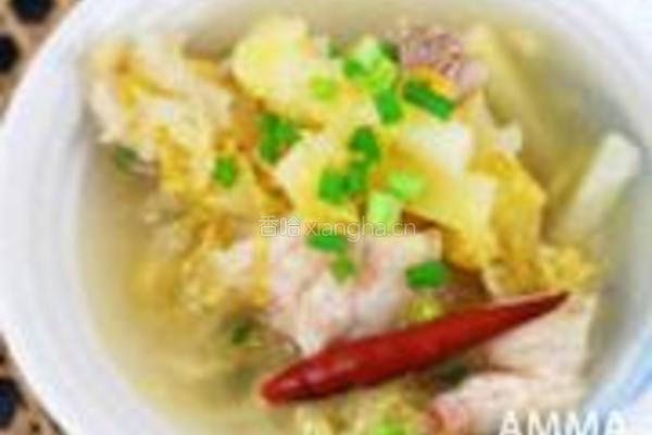 酸菜白肉熬土豆的做法图解7