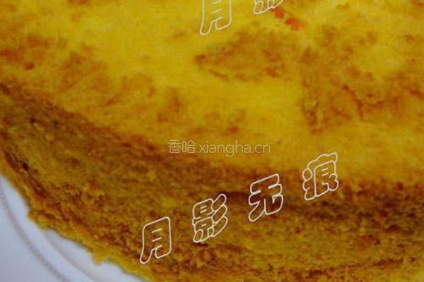 南瓜戚风蛋糕