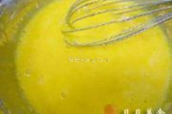 南瓜戚风蛋糕的做法图解2