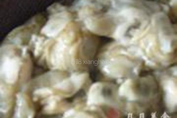 牡蛎炒蛋的做法图解1