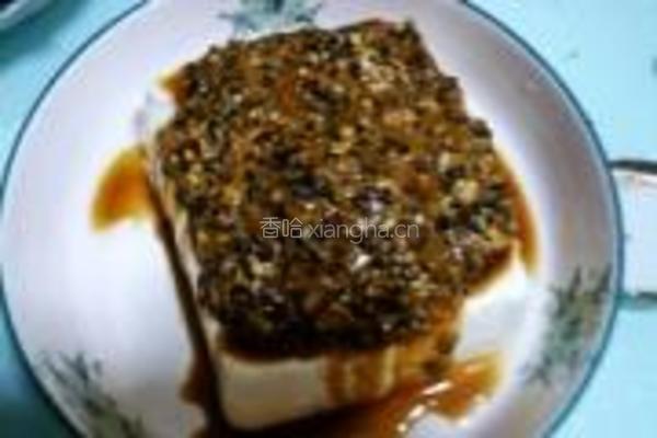 凉拌豆腐的做法图解5