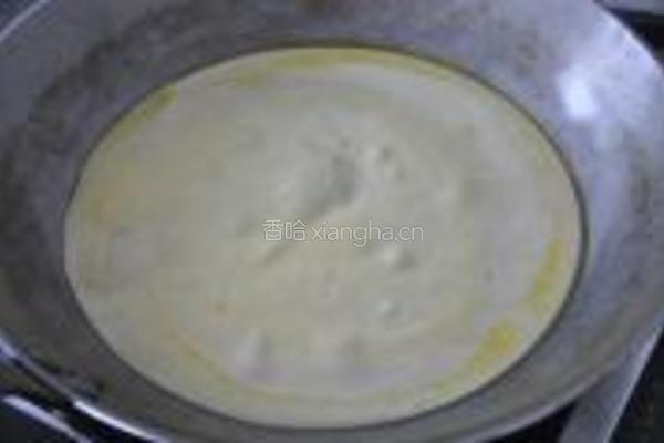 菠菜火腿煎饼的做法图解5